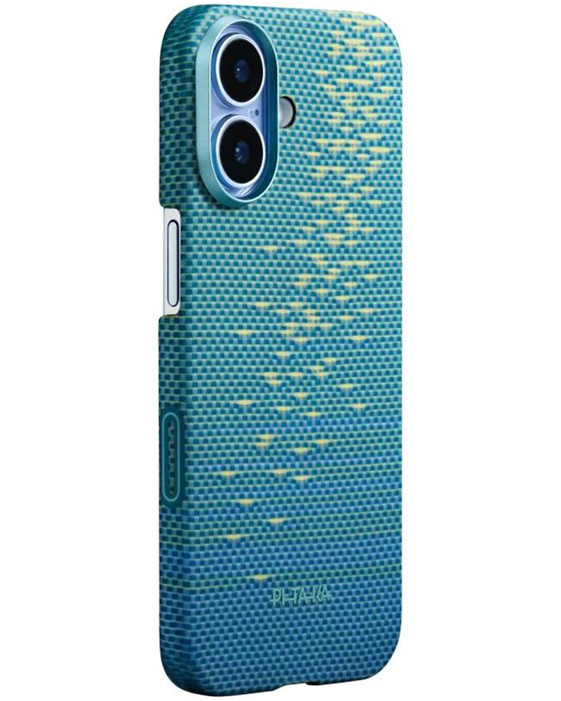 Чохол Pitaka Ultra-Slim PitaTap на iPhone 17 Lucid Blue - 3 - 1